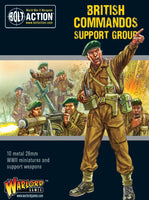 Britain - Commandos Support Group (HQ, Mortar & MMG): Warlord Games Bolt Action
