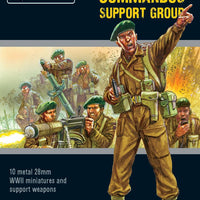 Britain - Commandos Support Group (HQ, Mortar & MMG): Warlord Games Bolt Action