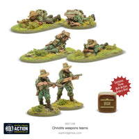 BRITAIN: CHINDIT WEAPONS TEAMS Warlord Games Bolt Action
