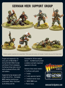 GERMANY: HEER SUPPORT GROUP Warlord Games Bolt Action