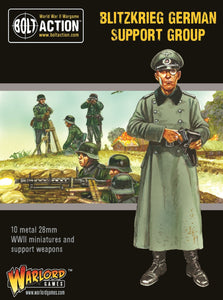 GERMANY: BLITZKRIEG SUPPORT GROUP (HQ, MORTAR & MMG) WG Bolt Action