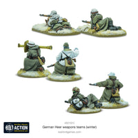 GERMANY: HEER WINTER WEAPONS TEAMS Warlord Games Bolt Action
