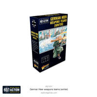 GERMANY: HEER WINTER WEAPONS TEAMS Warlord Games Bolt Action
