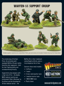 GERMANY: WAFFEN-SS SUPPORT GROUP (HQ, MORTAR & MMG) WG Bolt Action