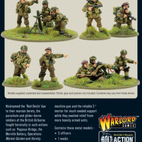 Britain - Airborne Support Group (HQ, Mortar & MMG): Warlord Games Bolt Action