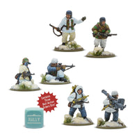 Germany: Fallschirmjager (Winter) Weapons Teams - Warlord Games Bolt Action Preorder, Ships 11/30
