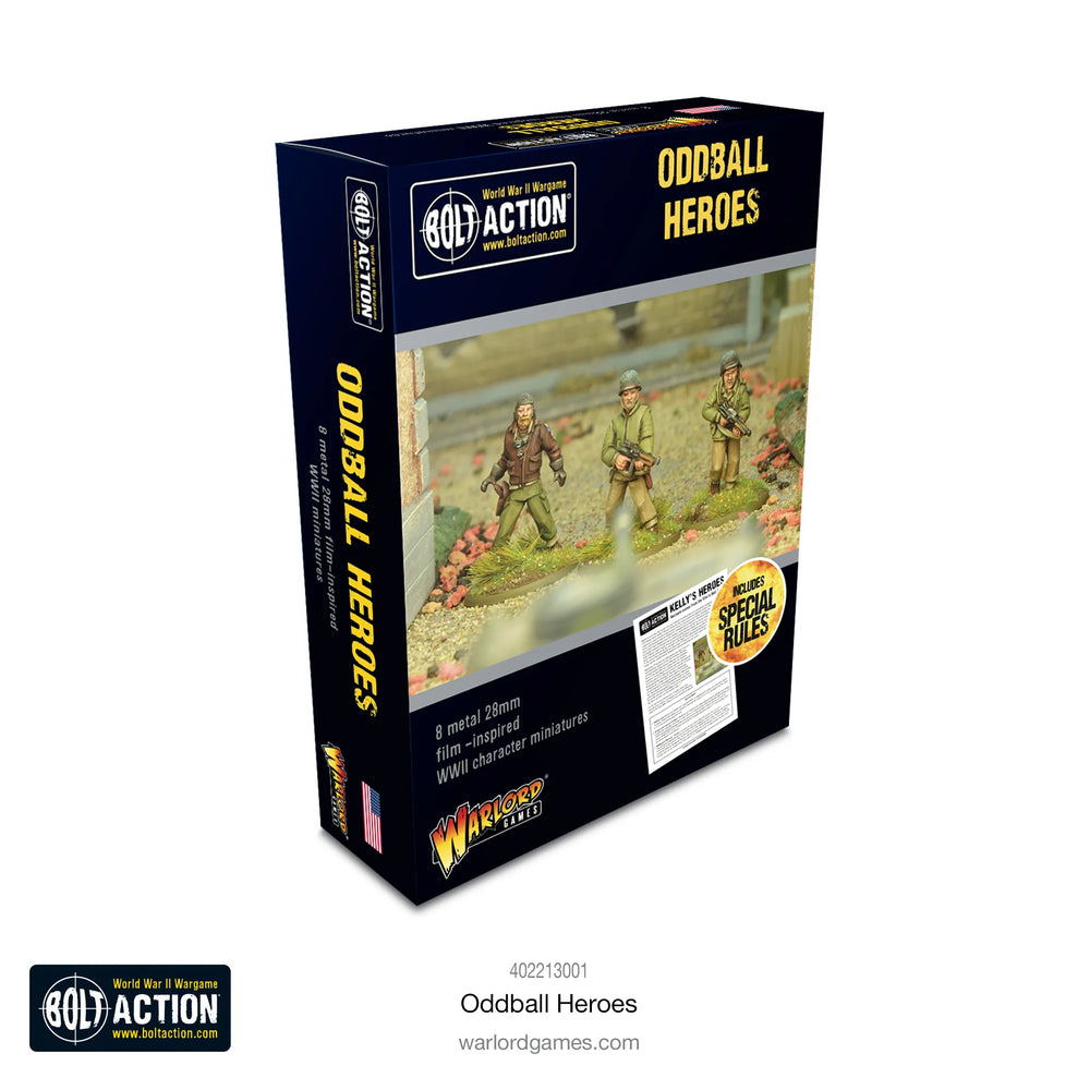 USA: ODDBALL HEROES Warlord Games Bolt Action