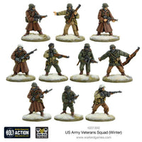 USA: ARMY VETERANS SQUAD (WINTER) Warlord Games Bolt Action
