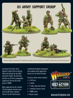 USA: ARMY SUPPORT GROUP (HQ, MORTAR & MMG) Warlord Games Bolt Action
