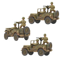 Go Everywhere! US Jeep Armoured Platoon: Warlord Games Bolt Action
