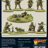 USA: AIRBORNE SUPPORT GROUP (1943-44) (HQ, MORTAR & MMG) WG Bolt Action