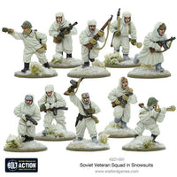 SOVIET UNION: VETERAN SQUAD IN SNOWSUITS Warlord Games Bolt Action
