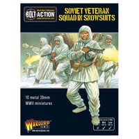 SOVIET UNION: VETERAN SQUAD IN SNOWSUITS Warlord Games Bolt Action
