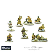 Soviet Union - Army Winter Support Group (HQ, Mortar & MMG): Warlord Games Bolt Action

