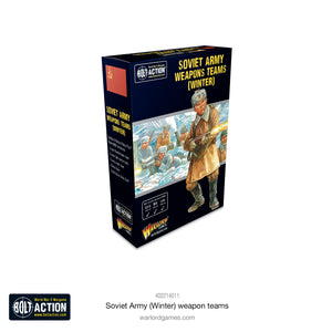 SOVIET UNION: WINTER WEAPONS TEAMS Warlord Games Bolt Action