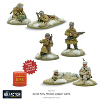 SOVIET UNION: WINTER WEAPONS TEAMS Warlord Games Bolt Action
