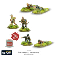 France - Resistance Weapons Teams: Warlord Games Bolt Action
