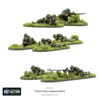 France - Army Weapons Teams: Warlord Games Bolt Action
