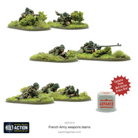 France - Army Weapons Teams: Warlord Games Bolt Action
