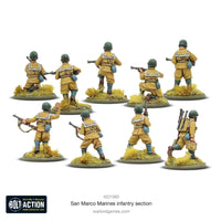 ITALY: SAN MARCO MARINES INFANTRY SECTION Warlord Games Bolt Action
