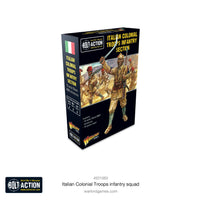 ITALY: COLONIAL TROOPS INFANTRY SQUAD Warlord Games Bolt Action
