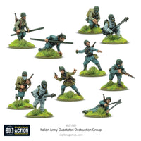 Italy - Army Guastatori Destruction Group: Warlord Games Bolt Action
