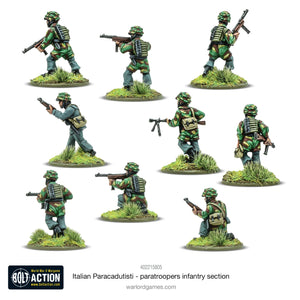 ITALY: PARACADUTISTI PARATROOPER INFANTRY SECTION Warlord Games Bolt Action