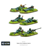 Italy - Army Weapons Teams: Warlord Games Bolt Action
