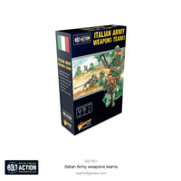 Italy - Army Weapons Teams: Warlord Games Bolt Action
