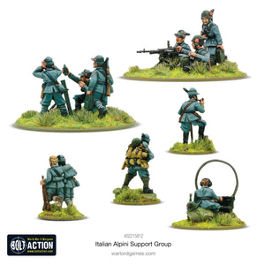 ITALY: ALPINI SUPPORT GROUP Warlord Games Bolt Action