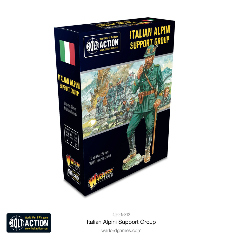 Italy - Alpini Support Group: Warlord Games Bolt Action