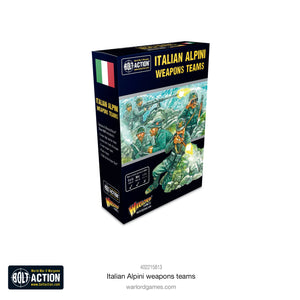 ITALY: ALPINI WEAPONS TEAMS Warlord Games Bolt Action