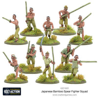 JAPAN: BAMBOO SPEAR FIGHTER SQUAD Warlord Games Bolt Action
