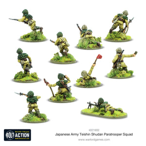 JAPAN: ARMY TEISHIN SHUDAN PARATROOPER SQUAD Warlord Games Bolt Action