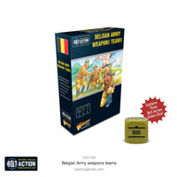 Belgium - Army Weapons Teams: Warlord Games Bolt Action
