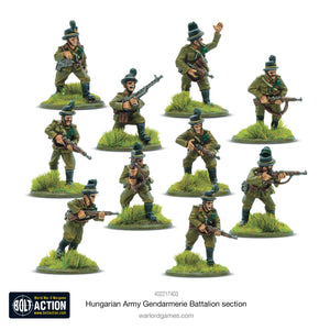 AXIS POWERS: HUNGARIAN ARMY GENDARMARIE BATTALION SECTION WG Bolt Action