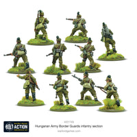 AXIS POWERS: HUNGARIAN ARMY BORDER GUARDS INFANTRY SECTION Warlord Games Bolt Action Preorder, Ships 10/12
