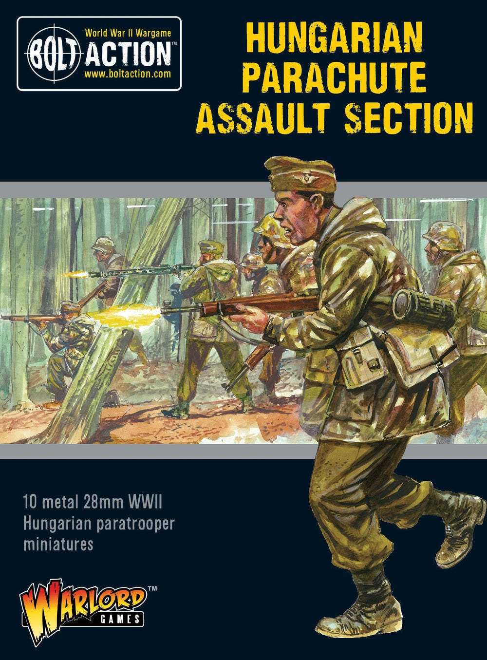 Hungary - Parachute Assault Section: Warlord Games Bolt Action