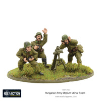 Axis Powers - Hungarian Army Support Group (Hq, Mortar & Mmg): Warlord Games Bolt Action
