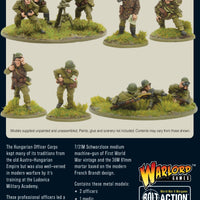 Axis Powers - Hungarian Army Support Group (Hq, Mortar & Mmg): Warlord Games Bolt Action