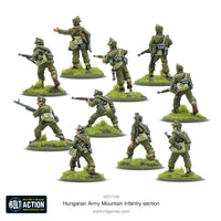 AXIS POWERS: HUNGARIAN ARMY MOUNTAIN INFANTRY SECTION WG Bolt Action
