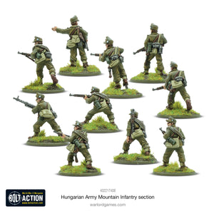 AXIS POWERS: HUNGARIAN ARMY MOUNTAIN INFANTRY SECTION WG Bolt Action