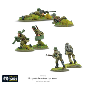 Axis Powers - Hungarian Army Weapons Teams: Warlord Games Bolt Action