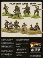 Poland - Army Support Group (HQ, Mortar & MMG): Warlord Games Bolt Action
