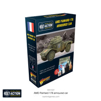 France - AMD Panhard 178 Armoured Car: Warlord Games Bolt Action
