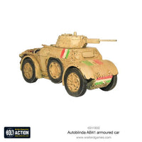 ITALY: AUTOBLINDA AB41 Warlord Games Bolt Action
