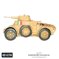 ITALY: AUTOBLINDA AB41 Warlord Games Bolt Action
