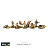 BRITAIN: 8TH ARMY STARTER ARMY Warlord Games Bolt Action

