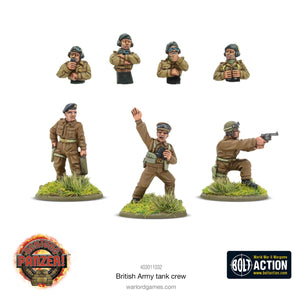 BRITAIN: ARMY TANK CREW Warlord Games Achtung Panzer!