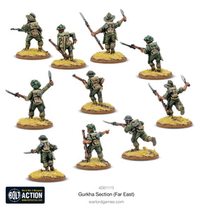 BRITAIN: GURKHA SECTION (FAR EAST) Warlord Games Bolt Action